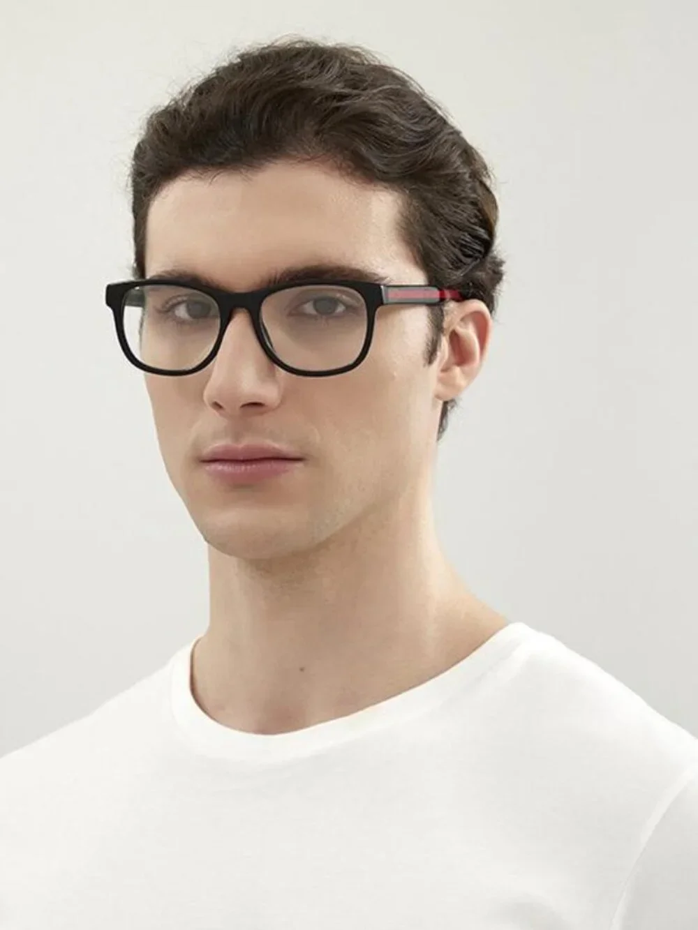Gucci GG0004ON 003 Square Eyeglasses 53mm - Havana